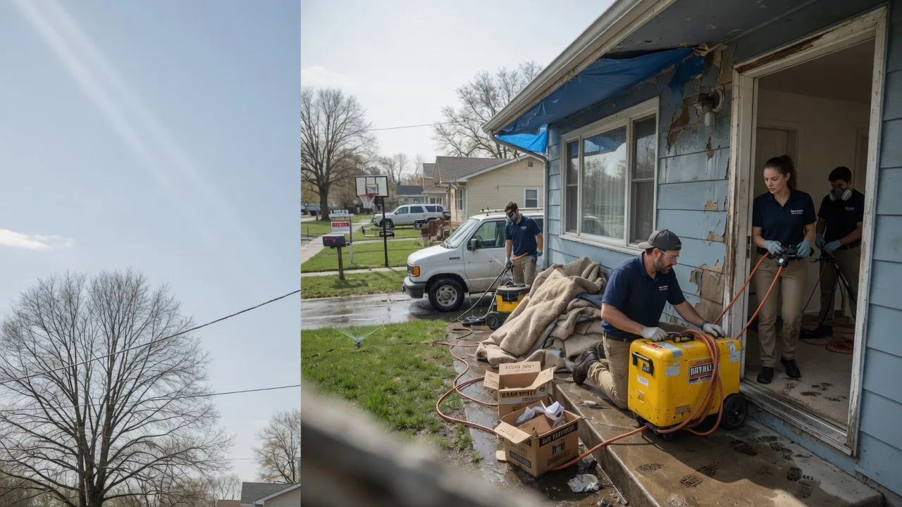 Basement Flood Cleanup in Angier, NC near me